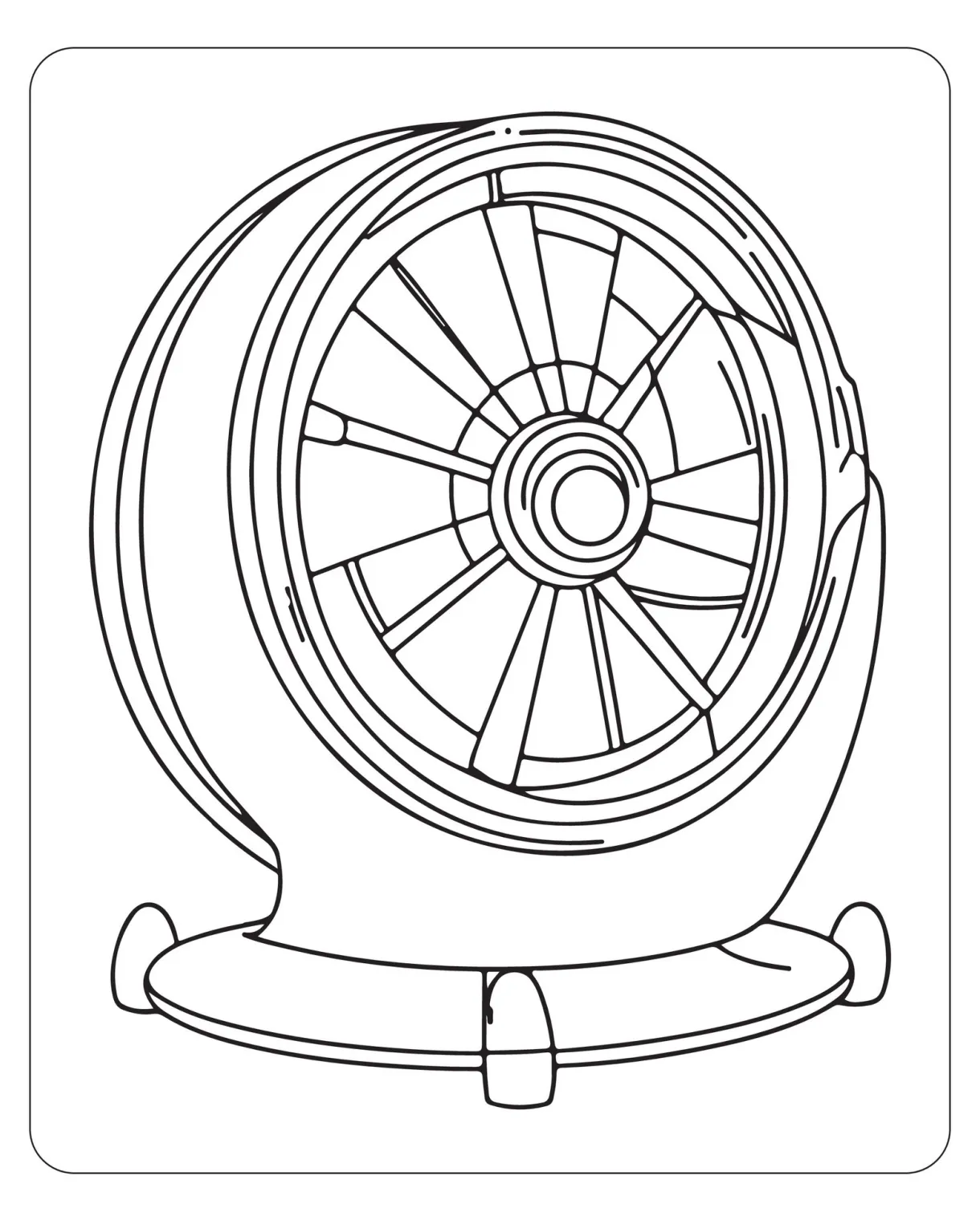 Transport coloring pages, vehicle coloring pages, vehicle illustration