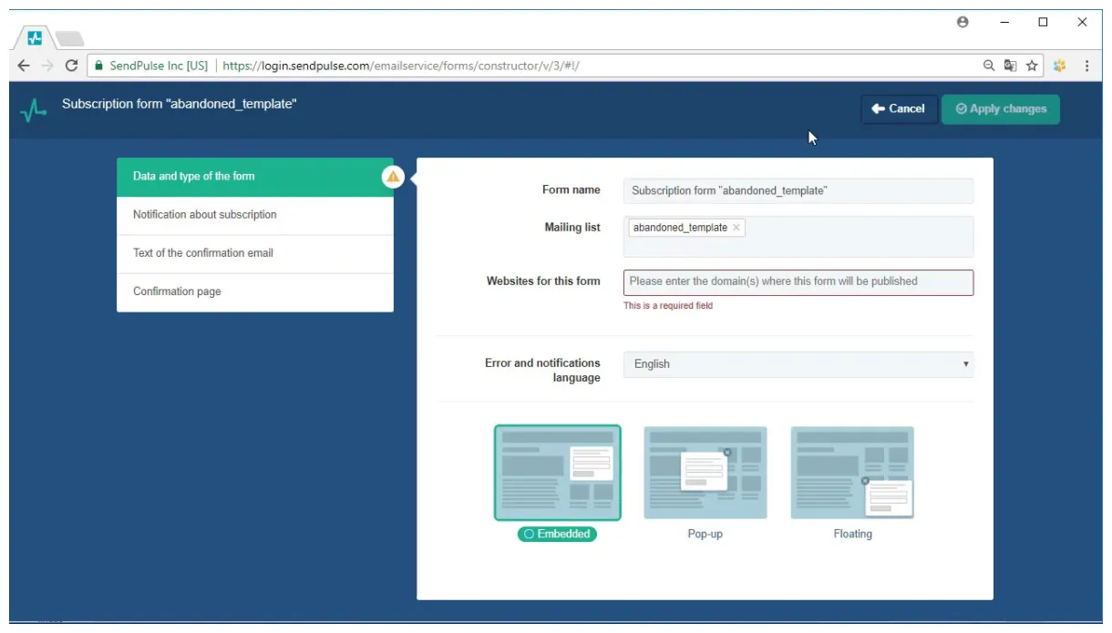 What is Subscription Form: Definition, Video, Tips - Definition | SendPulse