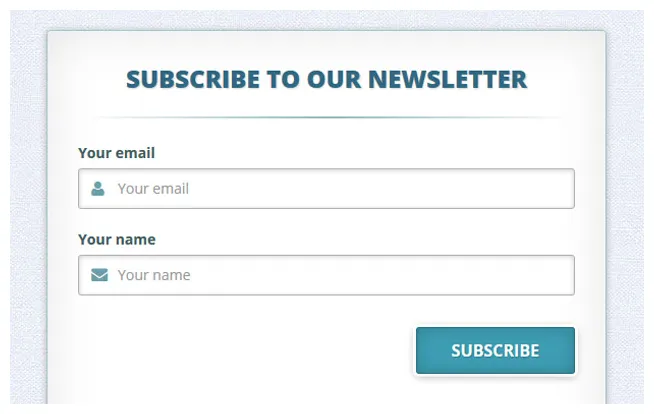 Free Subscription Form Script | PHPJabbers