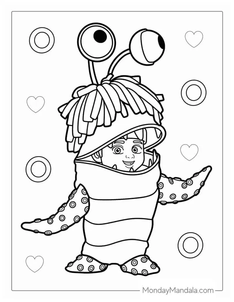 Monsters Inc Coloring Pages Sully Top 20 Free Printable Monsters Inc