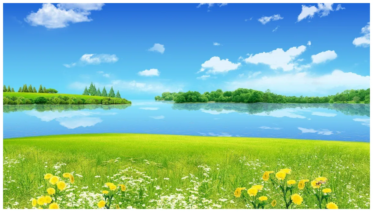 Summer nature s cave