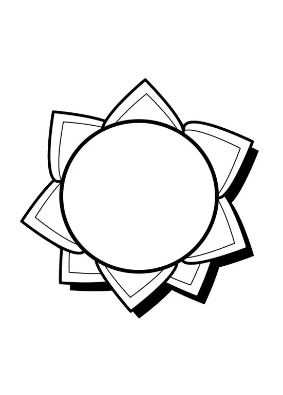 Coloring page sun free printables img 10376