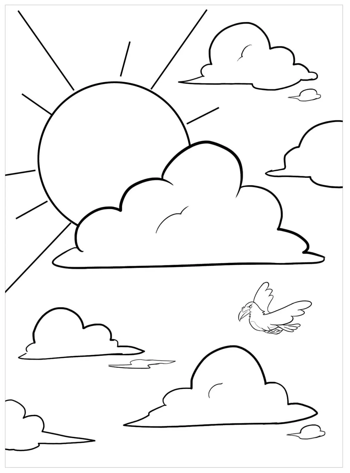 Sky and download, print or color online for free