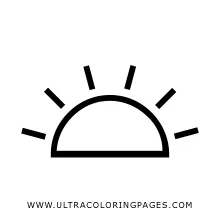 Setting sun coloring pages for kids free setting sun coloring pages