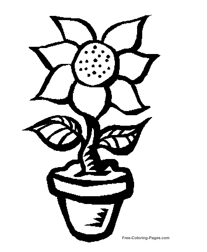 Sunflower Coloring Page - Unleash Your Creativity with Nature-Inspired