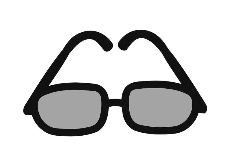 Coloring page sunglasses free printable coloring pages img 19435