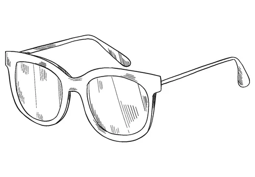 Sunglasses coloring page free printable coloring pages