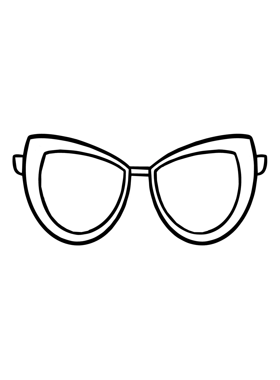 30+ sunglasses coloring pages free printable pdf & online coloring