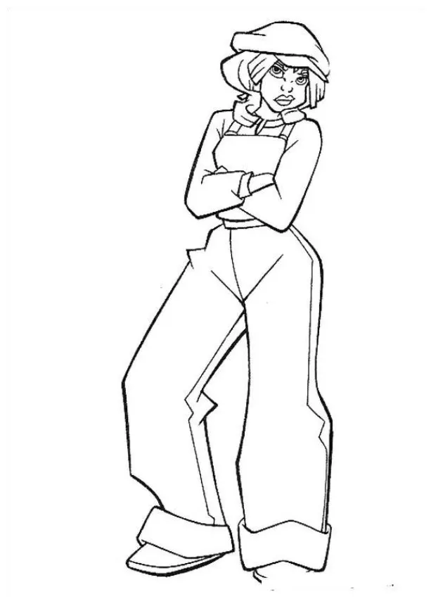 Kids-n-fun create personal coloring page of atlantis, the sunken