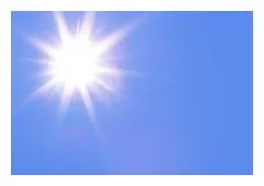 Sun with lens flare free public domain pictures