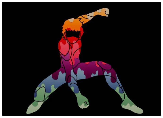 Superhero landing pose has its origins in japan