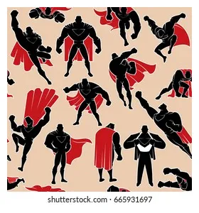 231 superhero pose landing s, s, 3d objects, & vectors