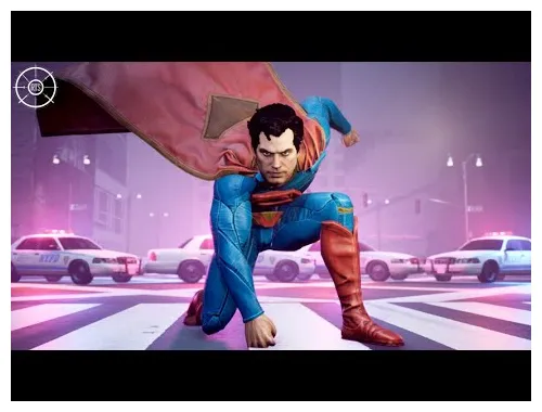 Reference superhero landing pose drawing hence knowing where to derive