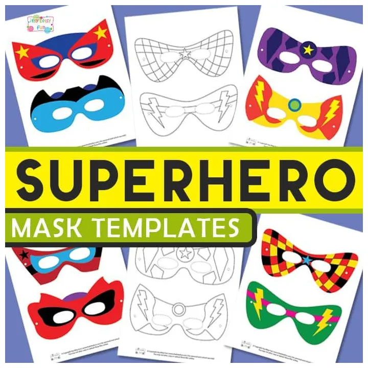 Superhero masks
