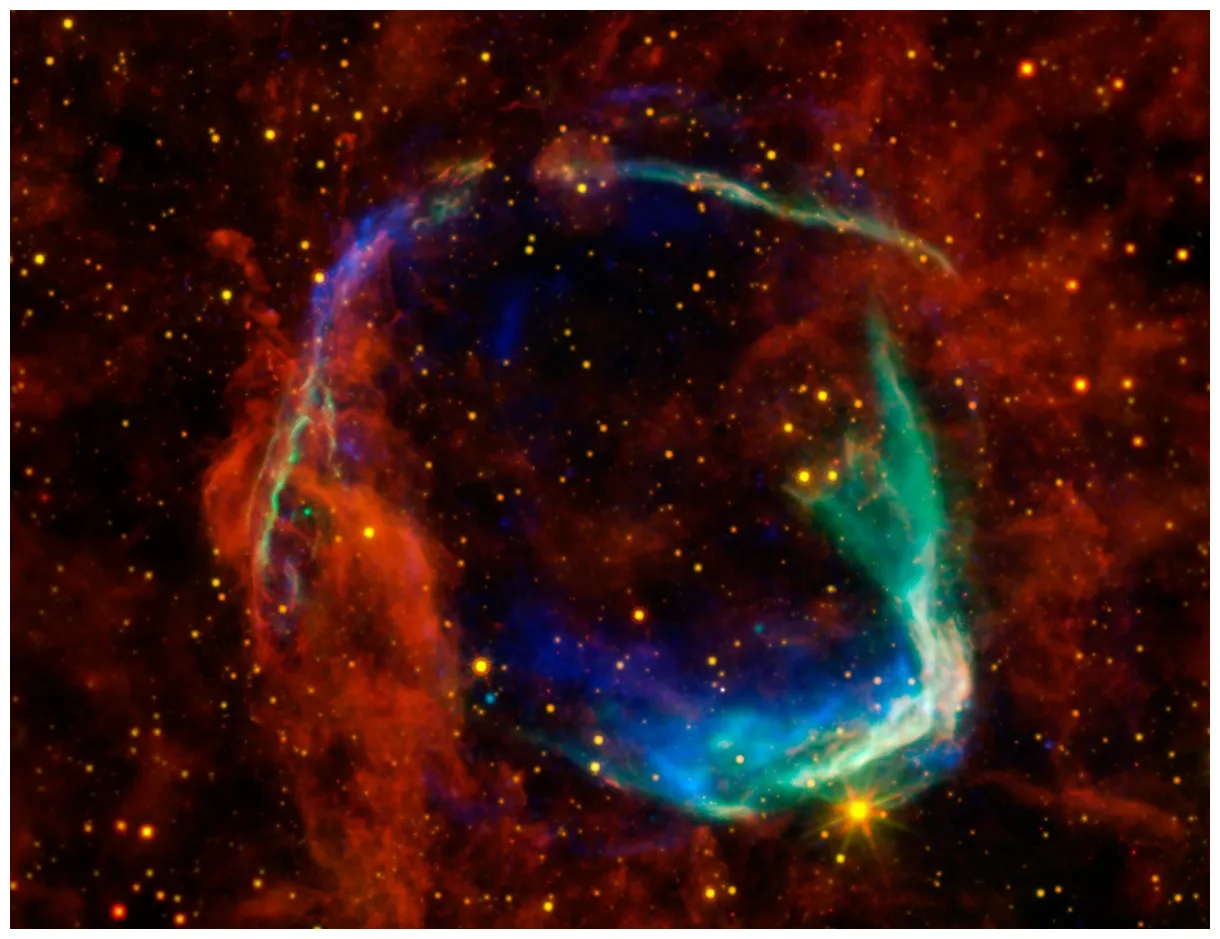 ESA - Una supernova festiva