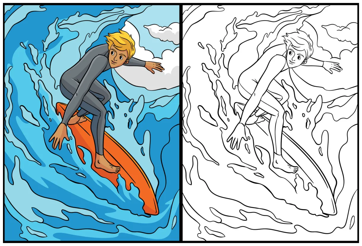 Colored illustration 12626448 vector art at vecteezy