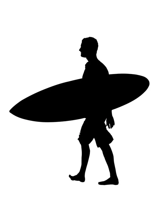 Coloring page surfer free printable coloring pages img 29651