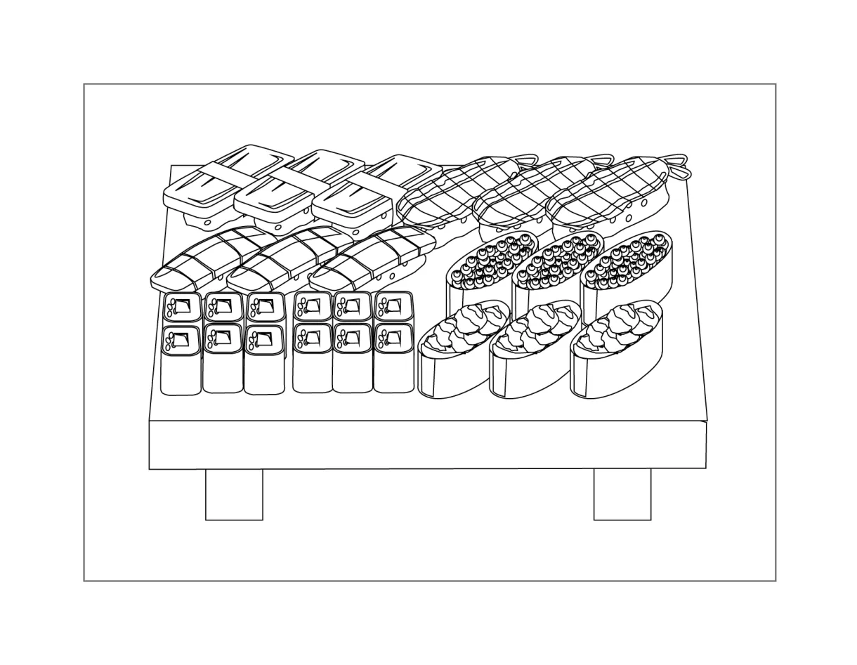 Sushi coloring pages printable coloring pages. free