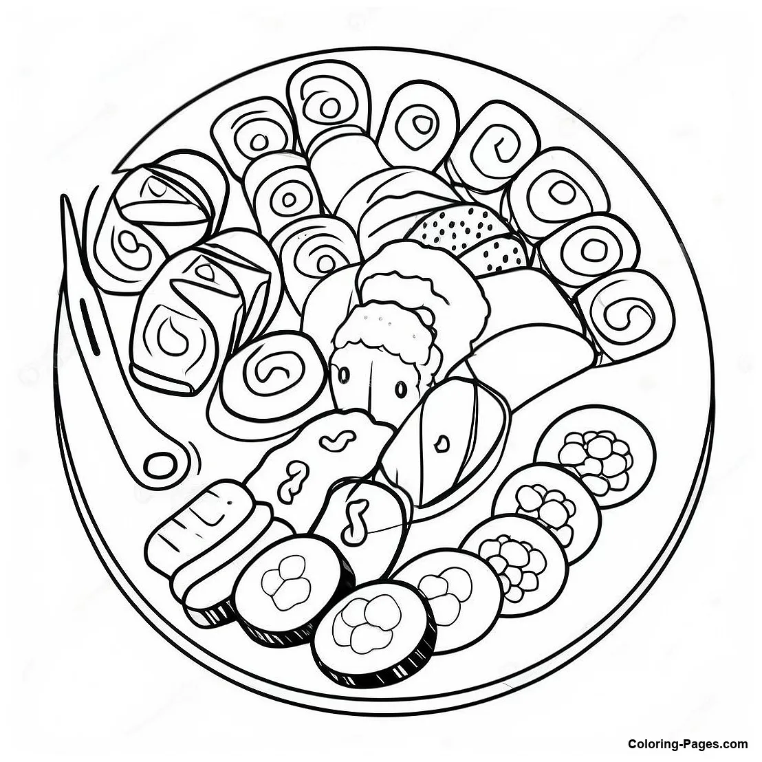 Colorful coloring-pages
