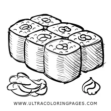 Sushi coloring pages ultra coloring pages