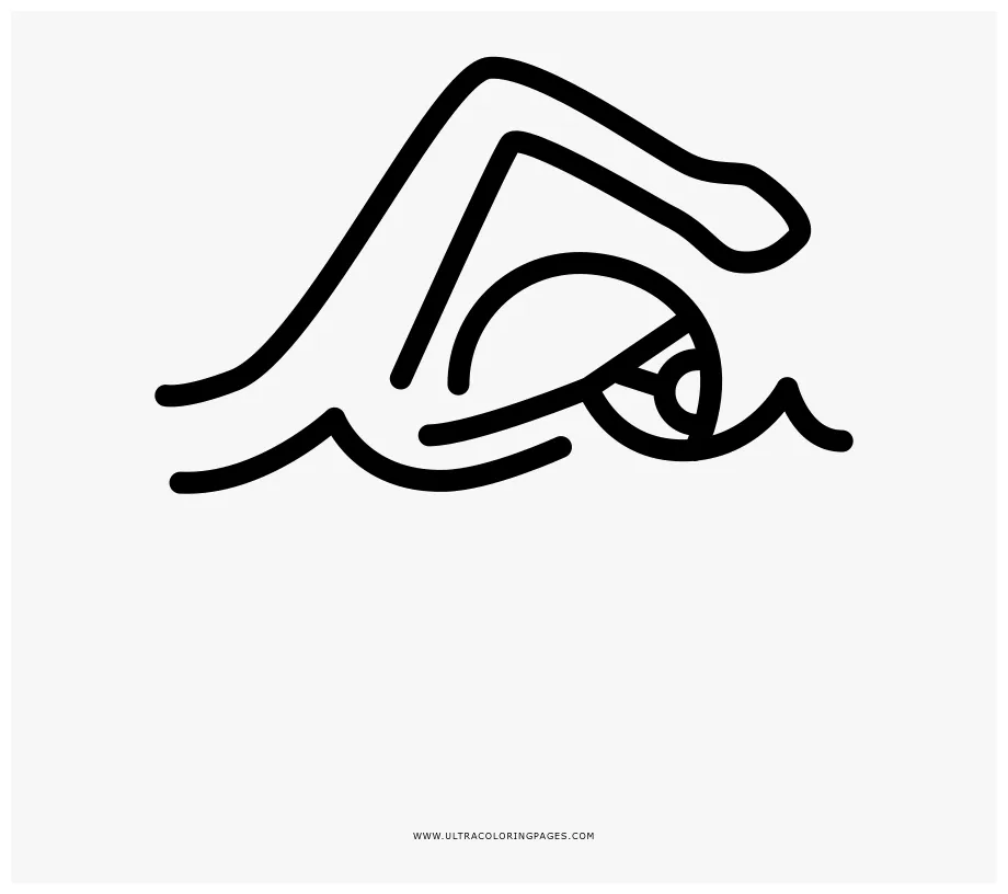 Swimmer coloring page line art , free transparent clipart clipartkey