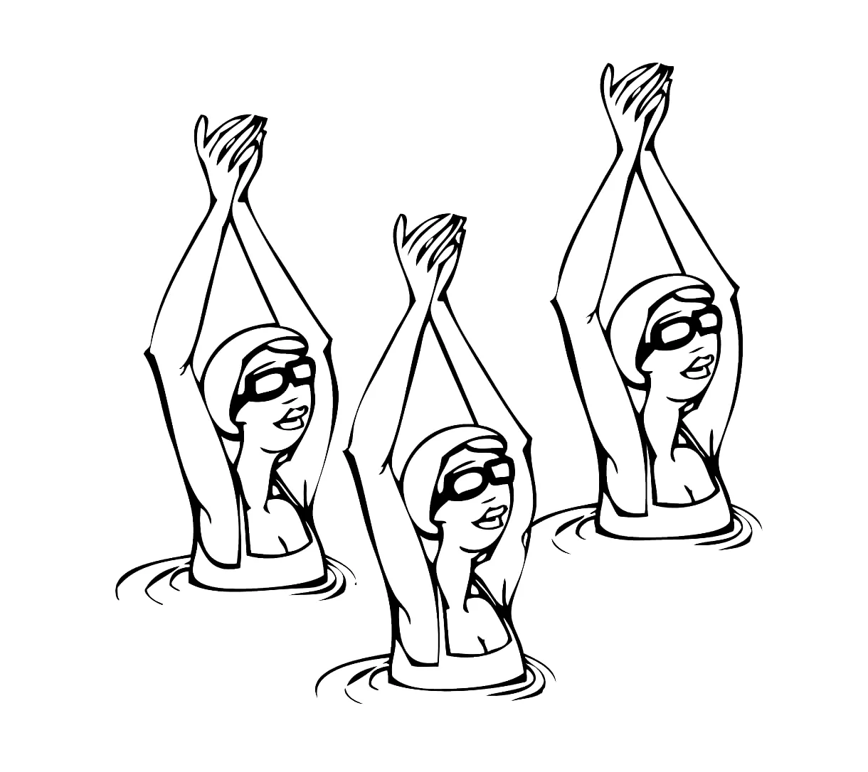 36 Swimming Coloring Pages - ColoringPagesOnly.com