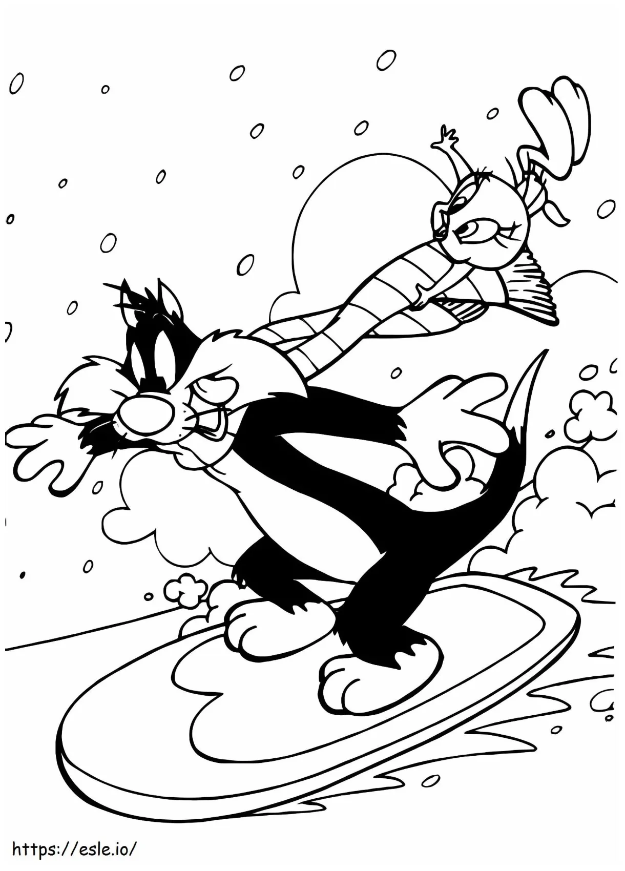 Free sylvester the cat coloring pages [2025]
