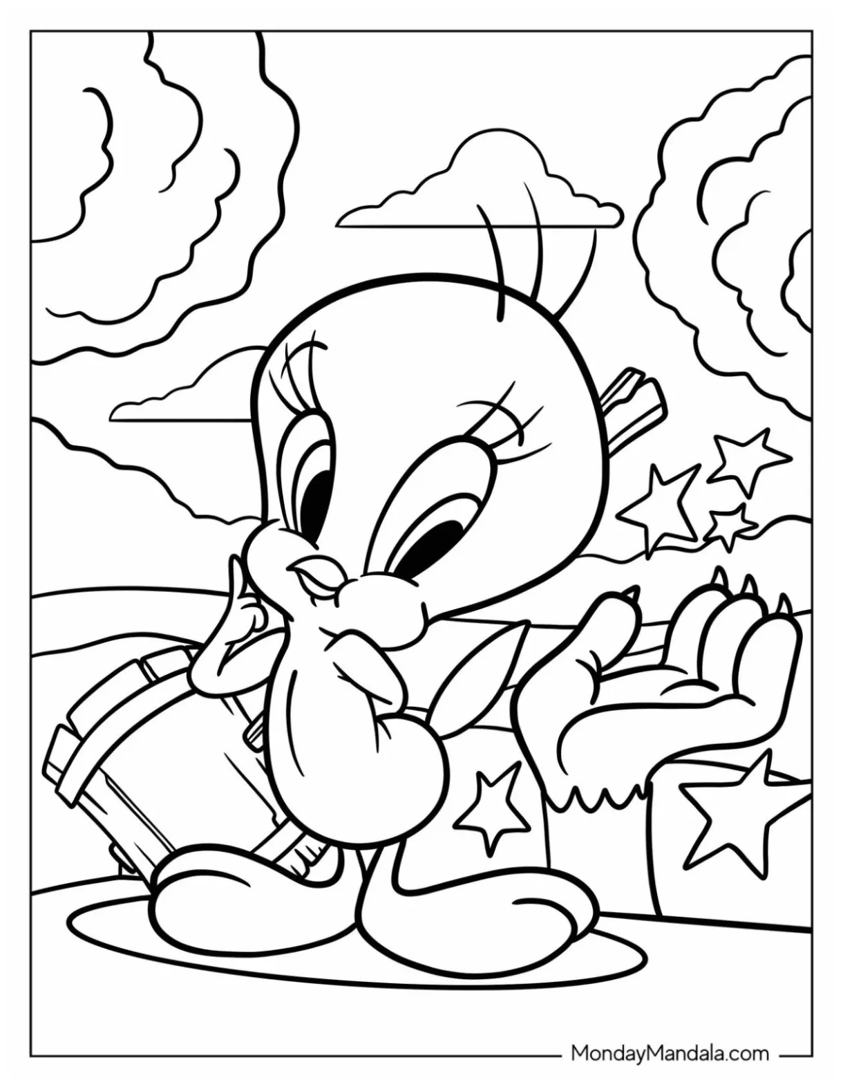 Free sylvester the cat coloring pages [2025]