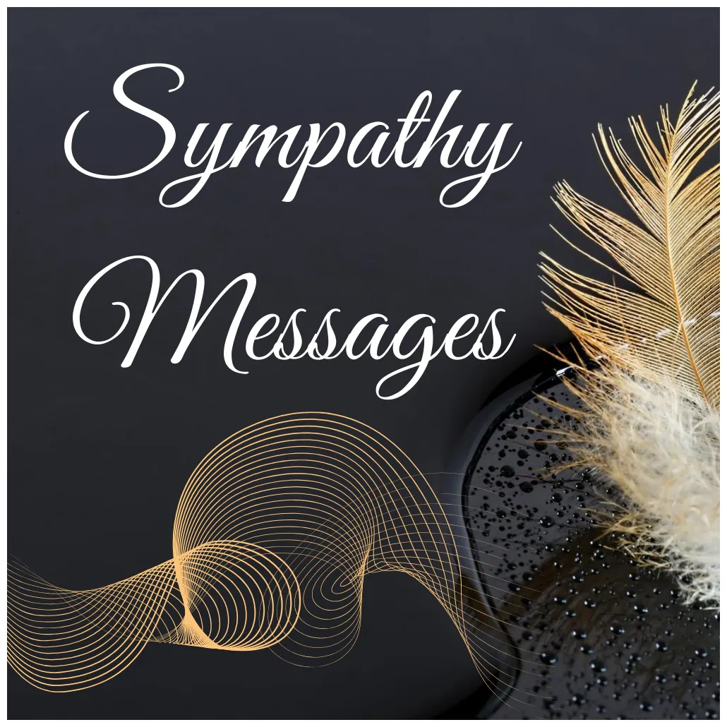 Sympathy card messages