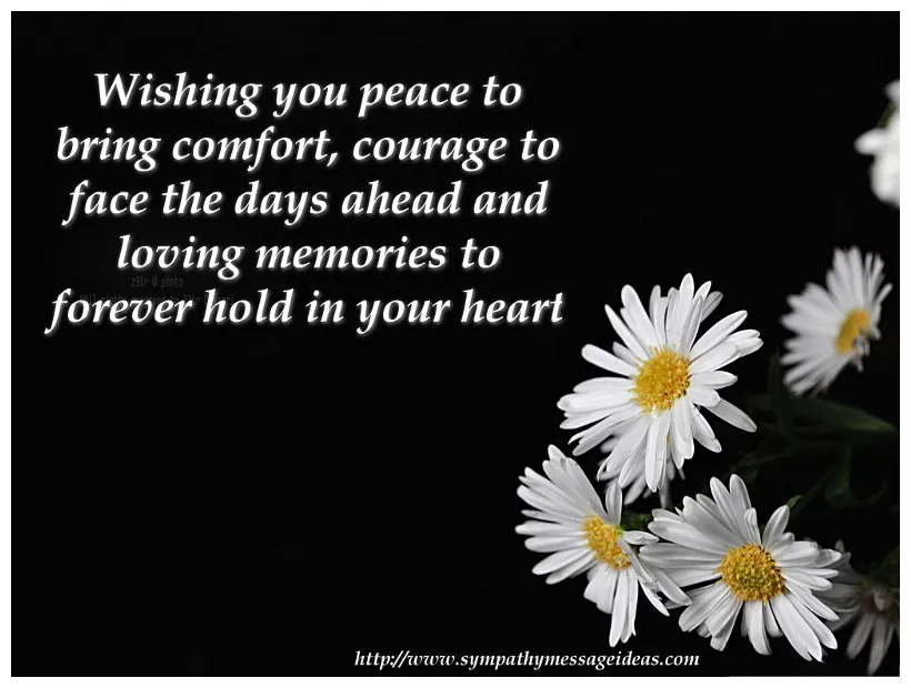 75 examples of what to write in a sympathy card