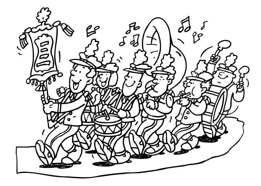 Orchestra coloring page at getcolorings free printable colorings