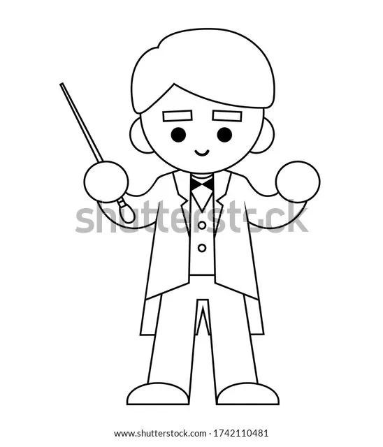568 orchestra coloring page s, s & vectors shutterstock
