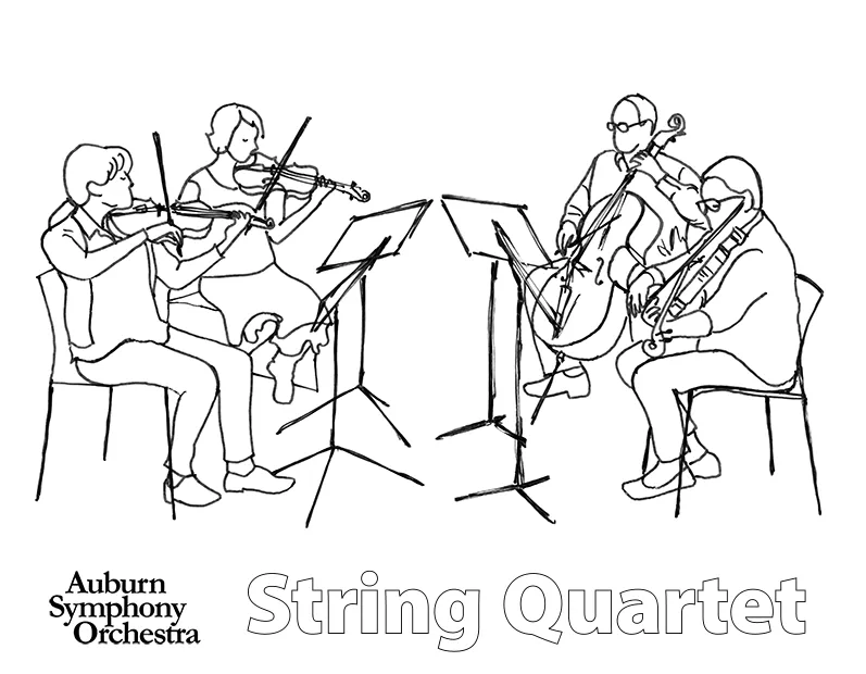 Coloring pages — auburn symphony orchestra printable coloring page