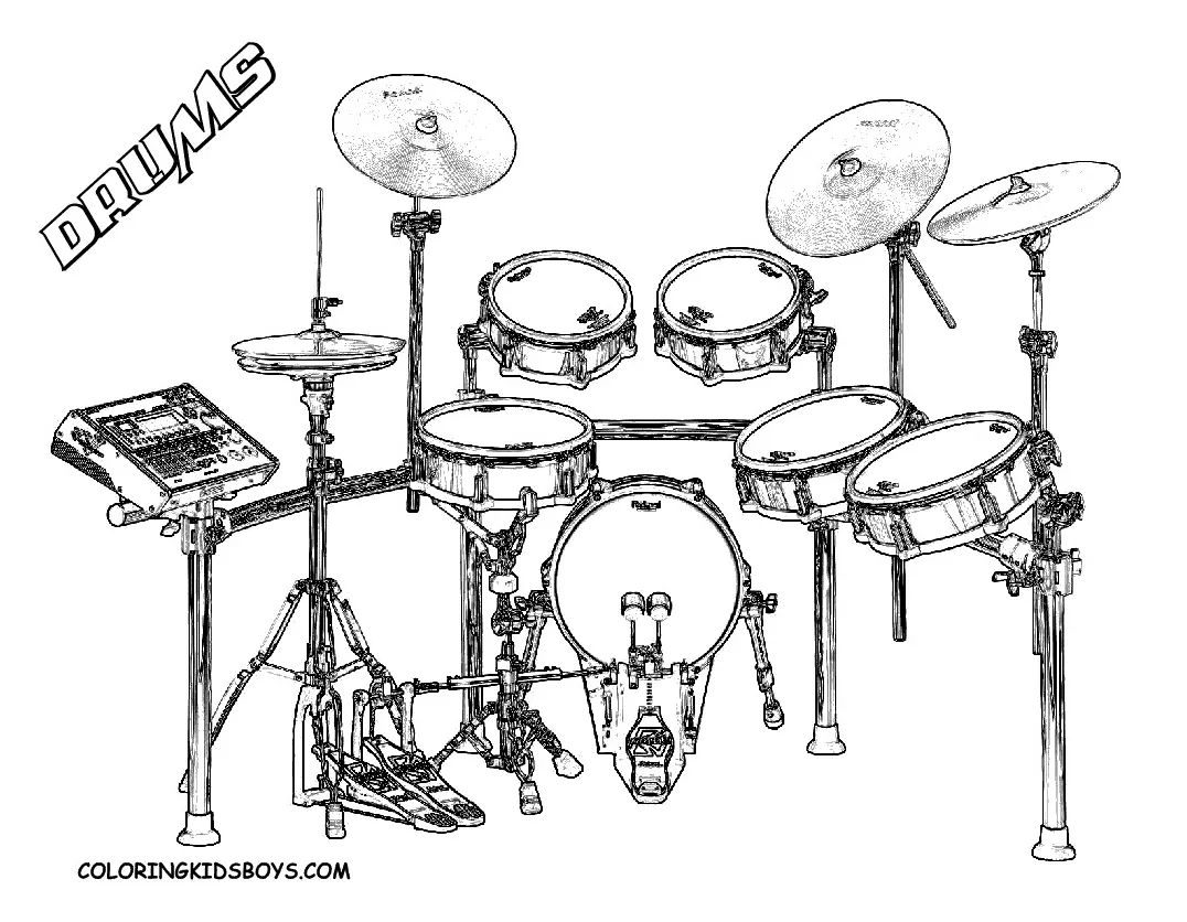 Orchestra coloring page at getdrawings