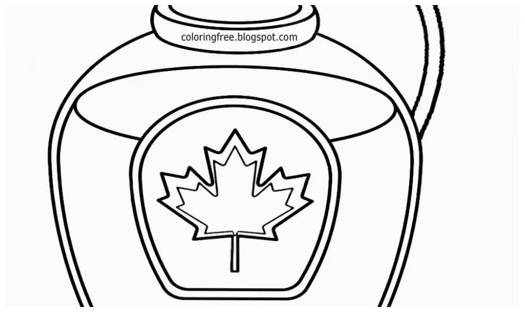 Maple s coloring pages