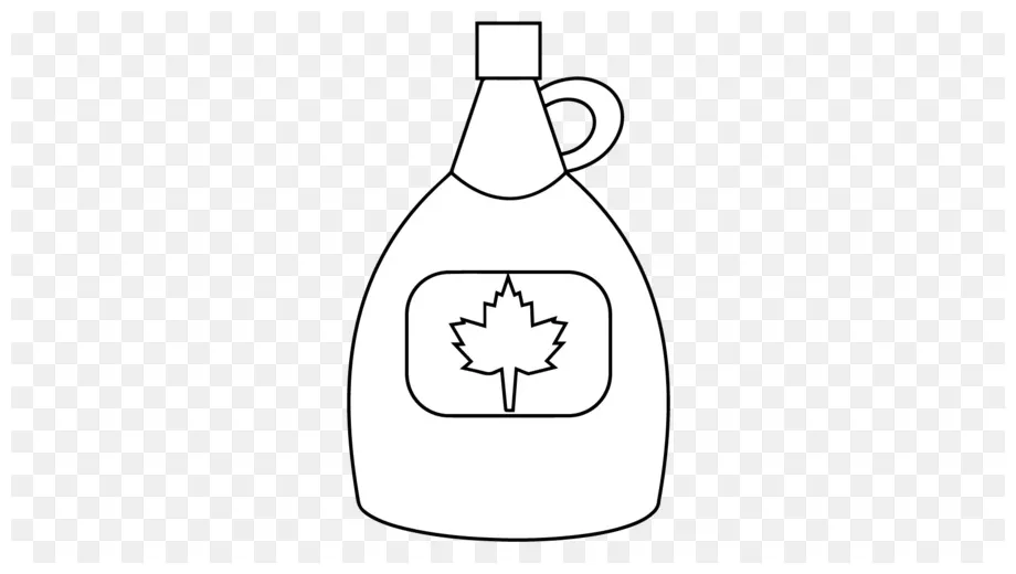 Coloring page color in maple syrup jug coloring pages