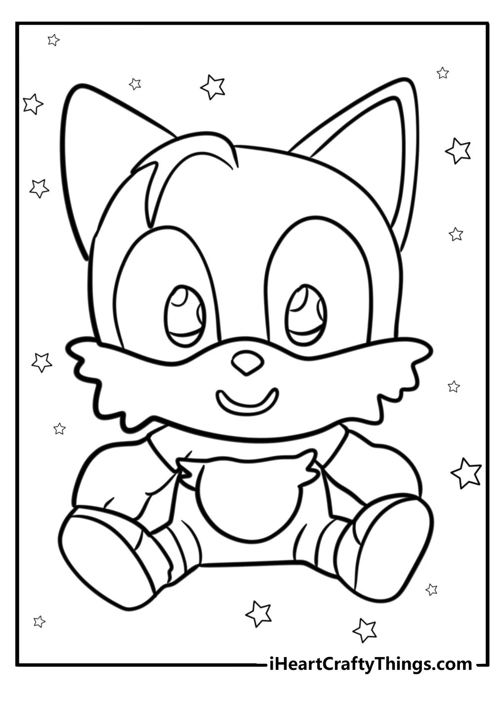Tails The Fox Coloring Pages Free Printable [2025]