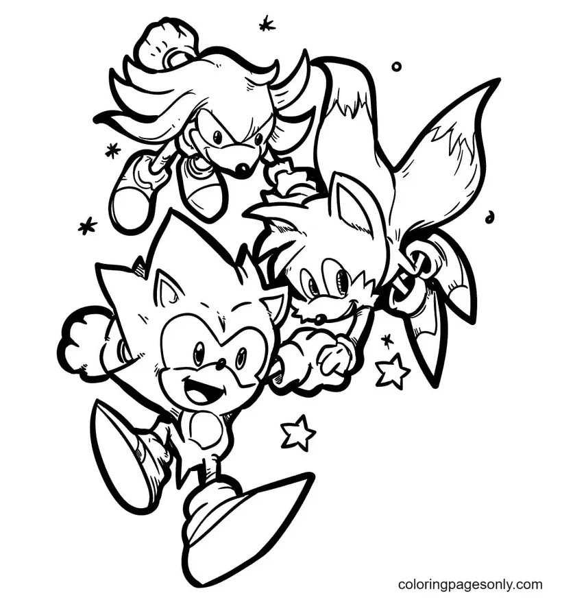 Tails The Fox Coloring Pages [2025]