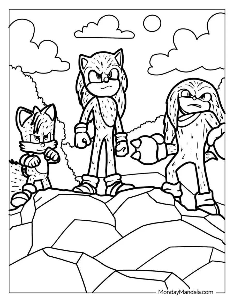 Tails The Fox Coloring Pages Free Printable [2025]