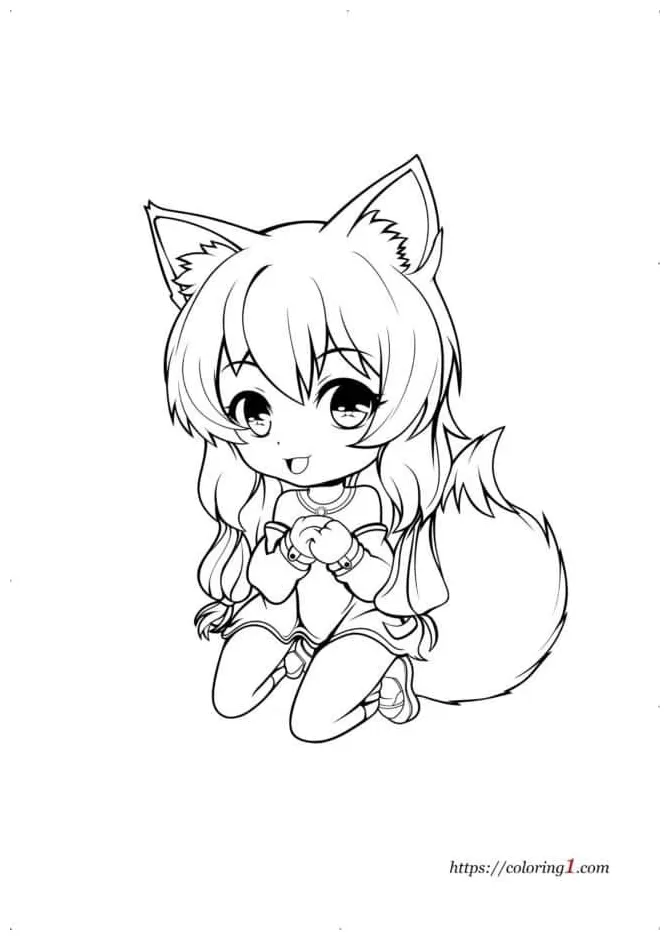 Tails The Fox Coloring Pages Free Printable [2025]