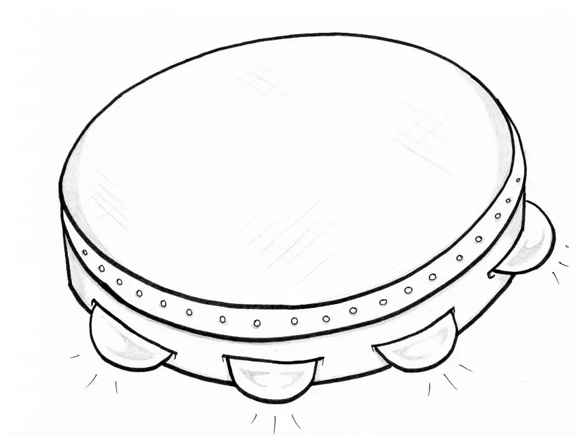 Simple tambourine 1