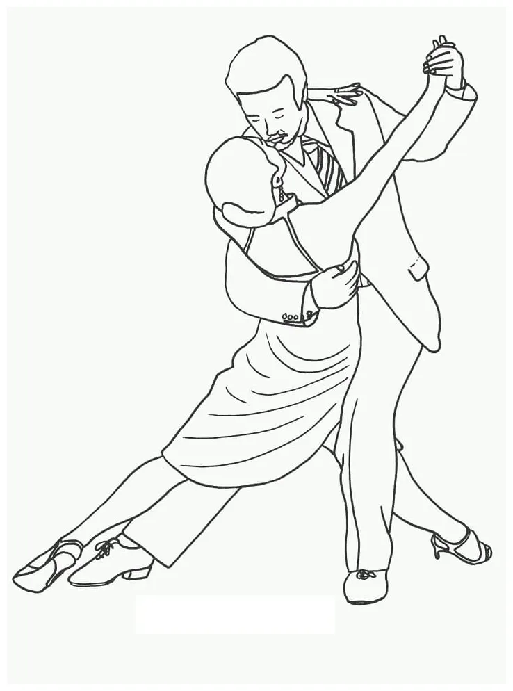 Tango coloring page free printable coloring pages for kids