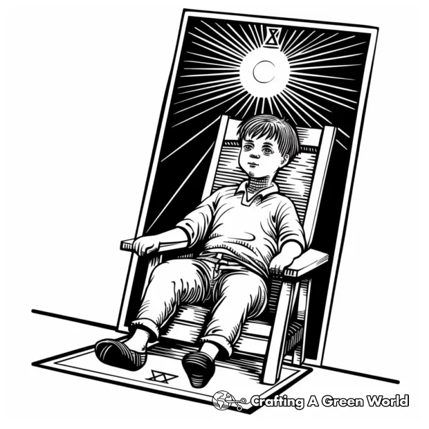 Tarot Card Coloring Pages - Free & Printable!