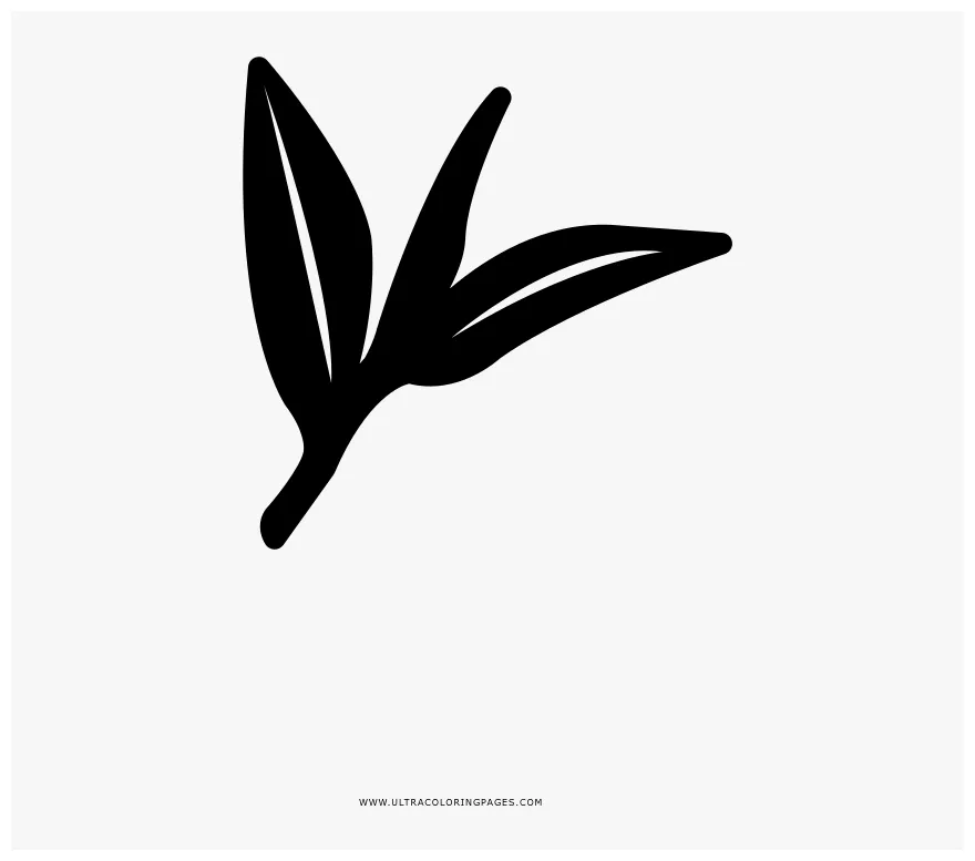 Tea leaf print black, png download kindpng