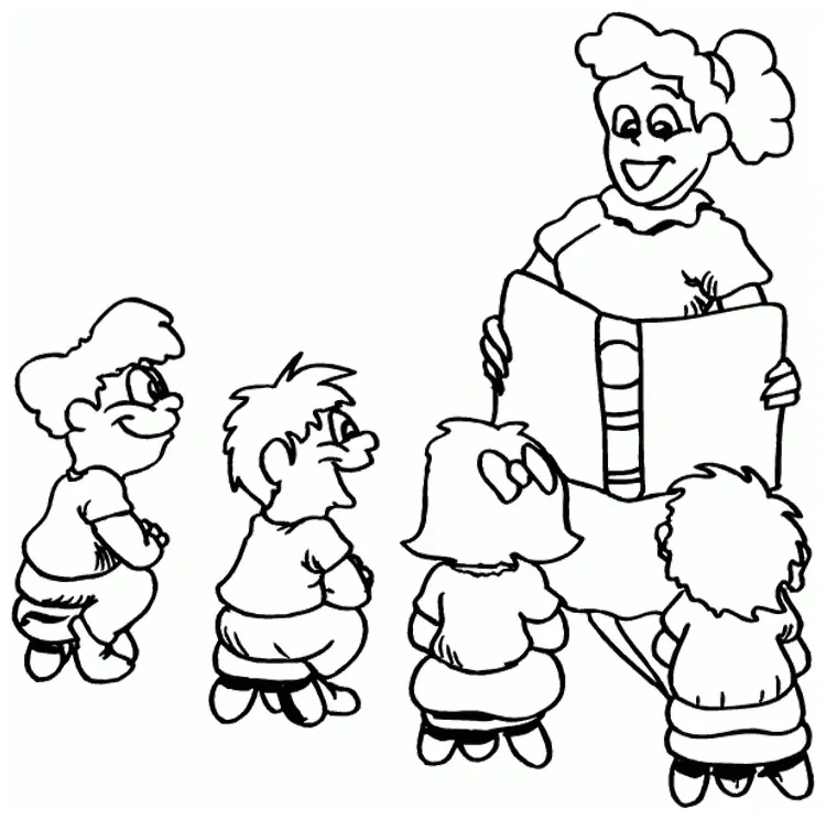 Teacher coloring pages & books 100% free and printable!