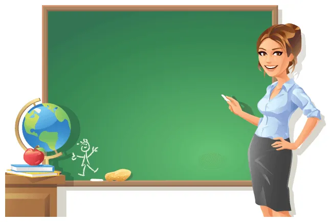 Teacher pointing at board clipart 10 free cliparts download s on