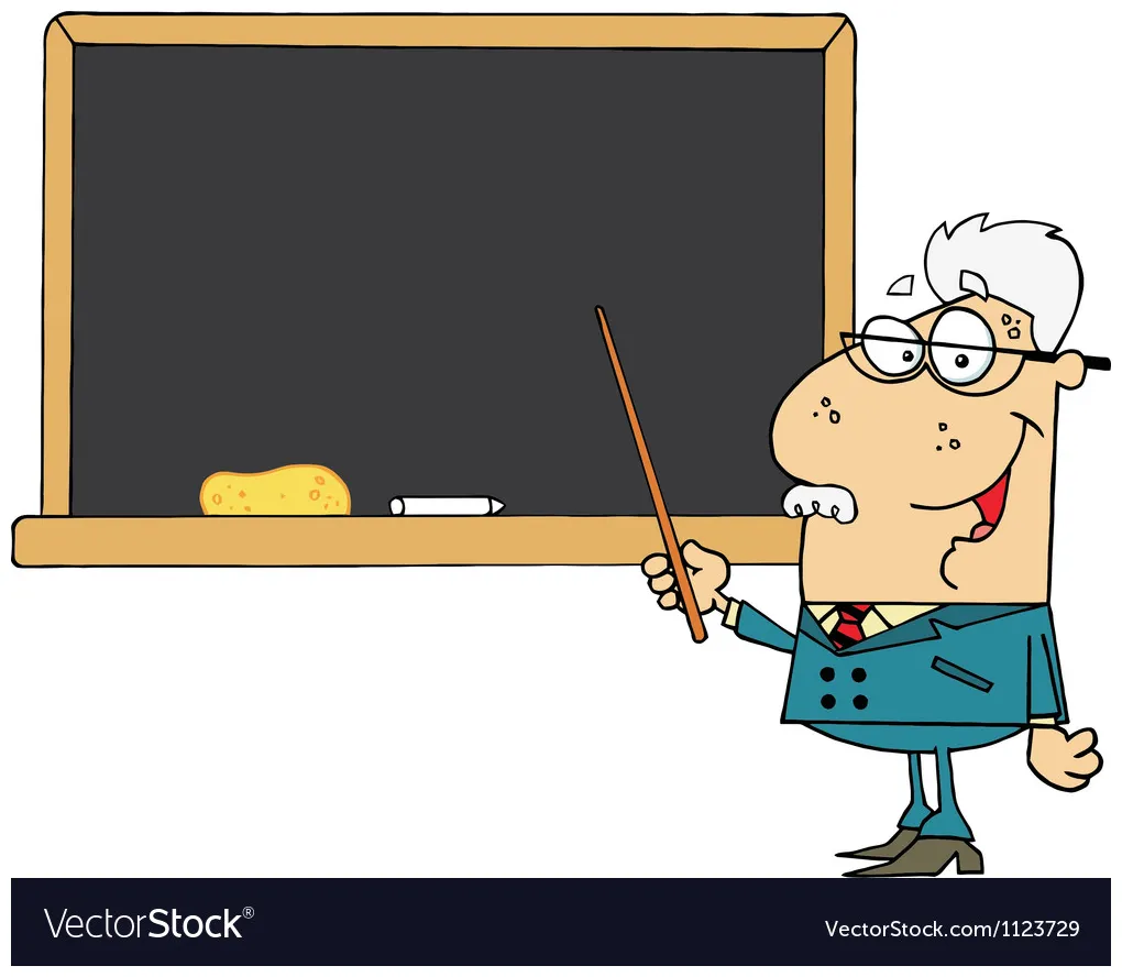 Teacher pointing at board clipart 10 free cliparts download s on
