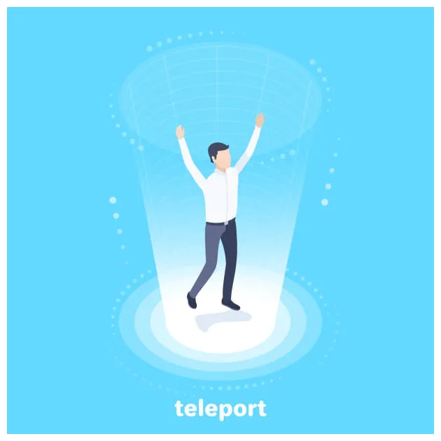 Teleportation illustrations, royalty-free vector graphics & clip art