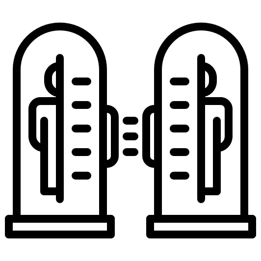 Teleportation coloring lineal icon