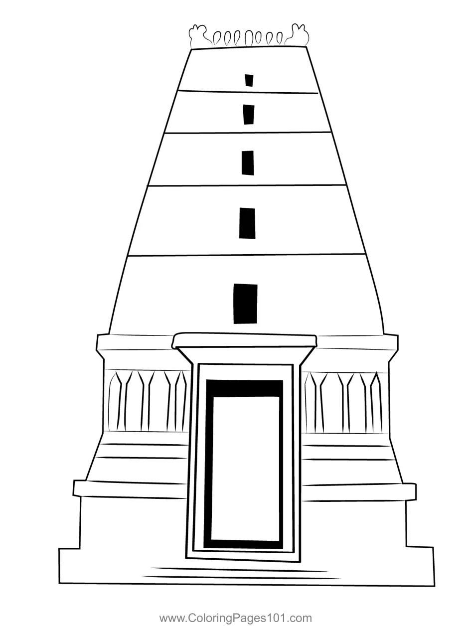 Balaji for kids free temples printable coloring
